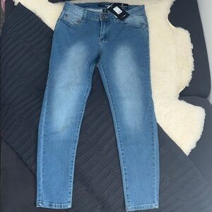 Blue Denim Skinny Jeans